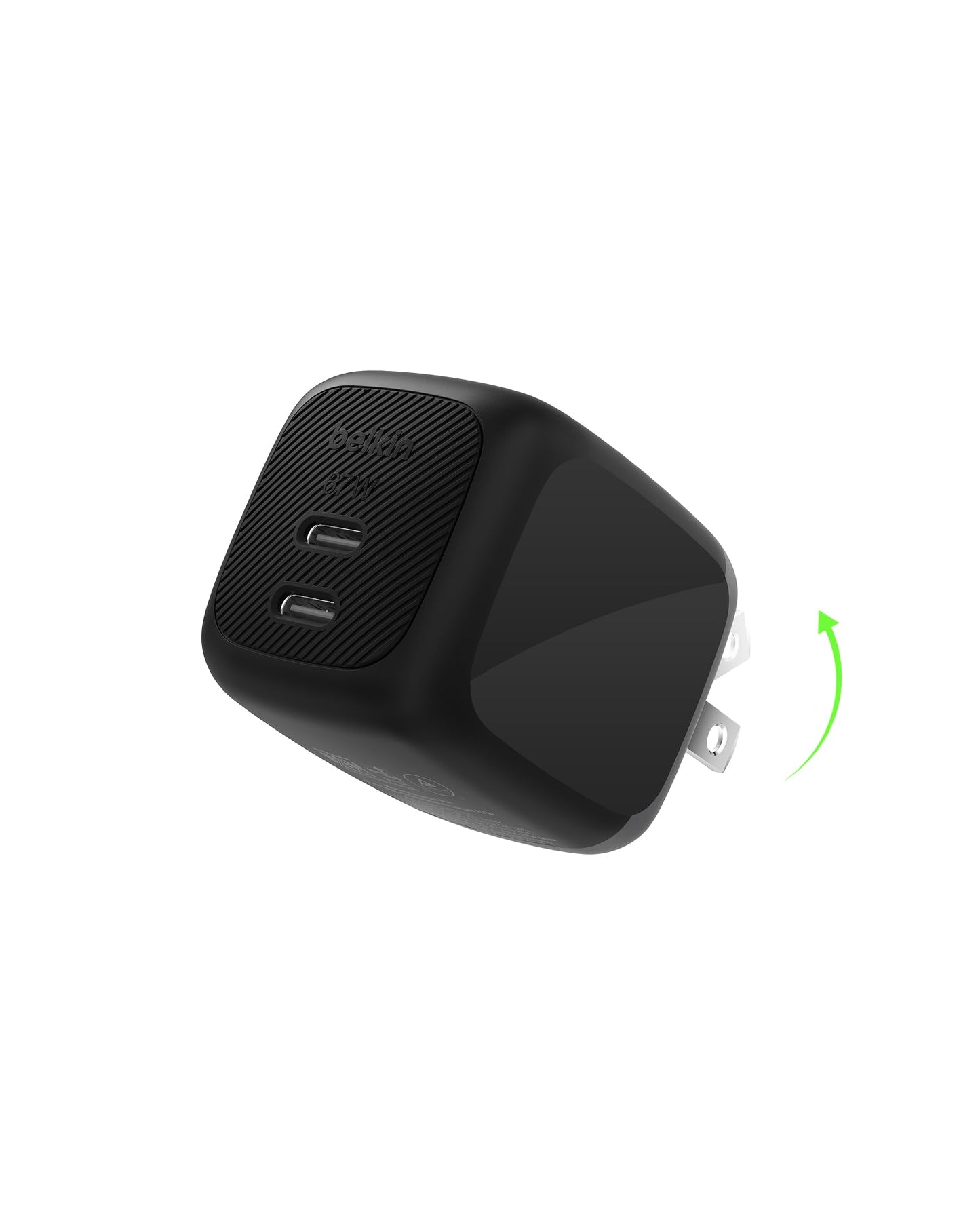 Dual USB-C Fast Charging Wall Charger