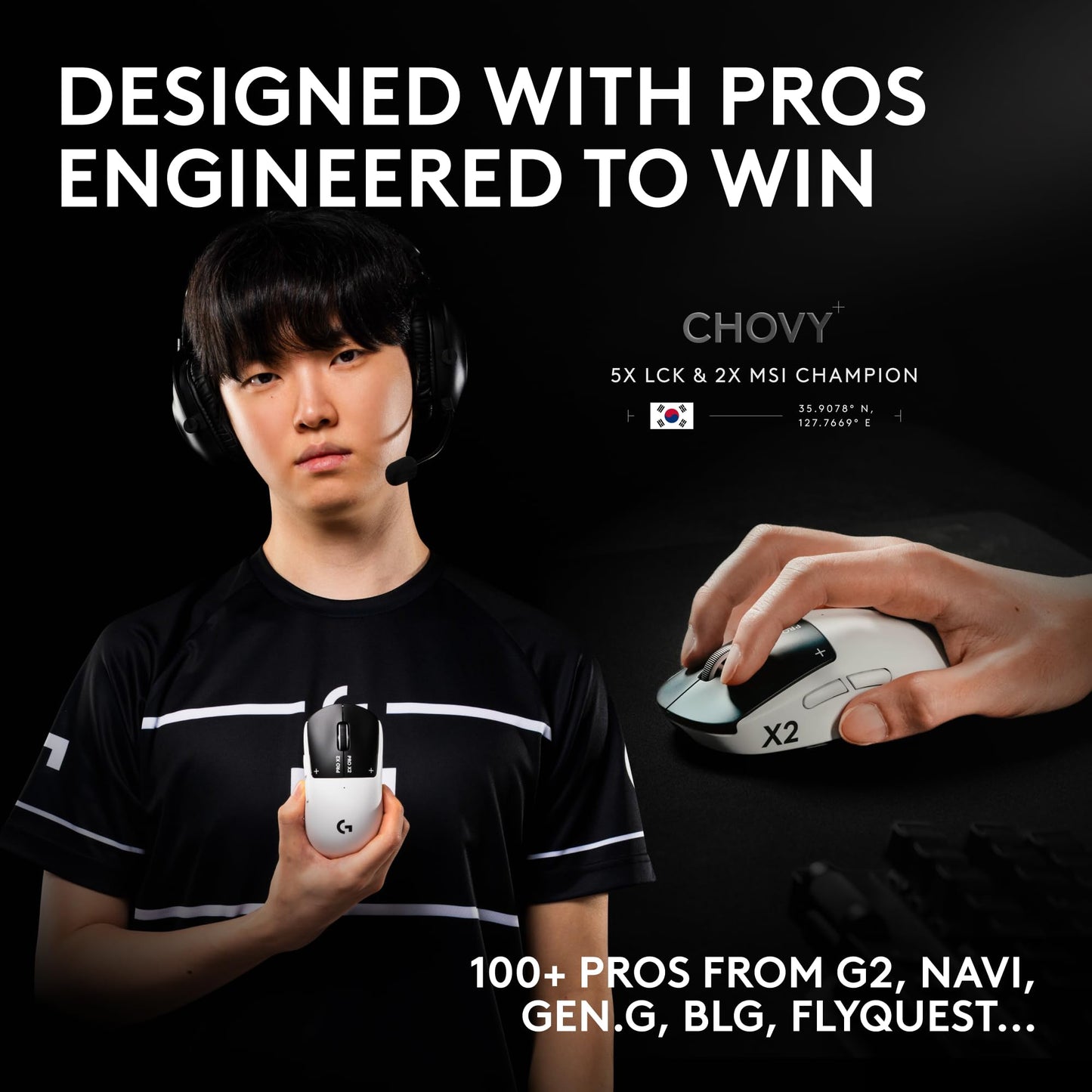 Wireless Gaming Mouse with Magnetic Switches