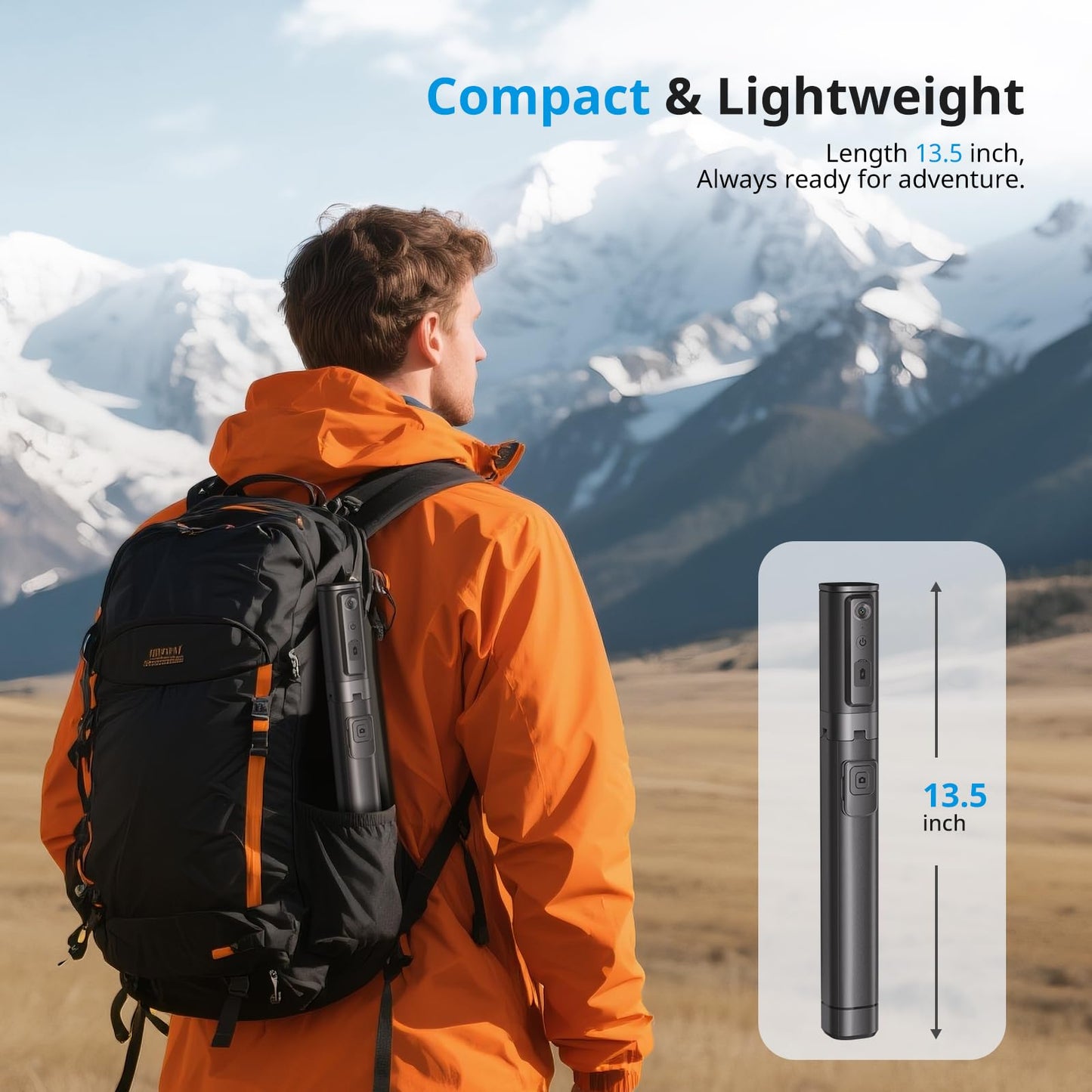 Auto Tracking Phone Tripod with 360° Rotation