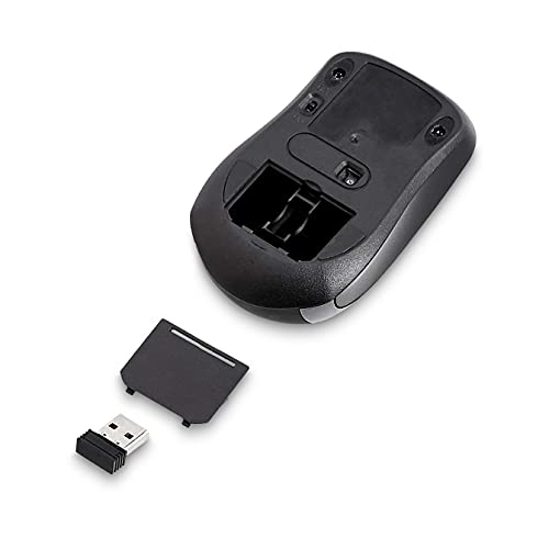 Wireless Optical Mouse with USB Nano Receiver