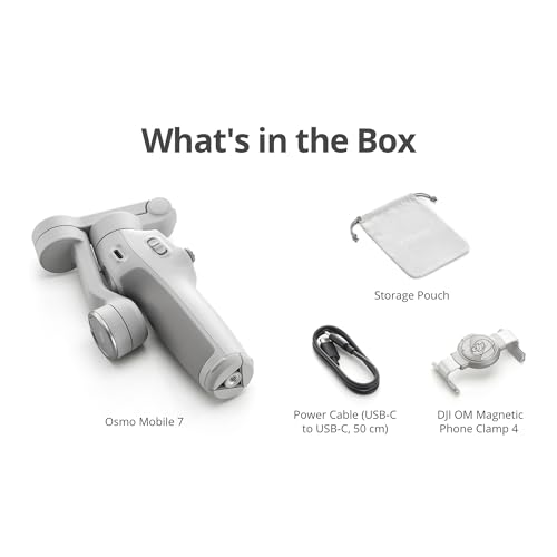 3-Axis Phone Gimbal Stabilizer with Built-In Tripod