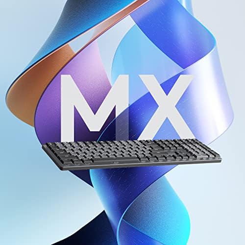 Wireless Mechanical Keyboard with Low Profile Keys