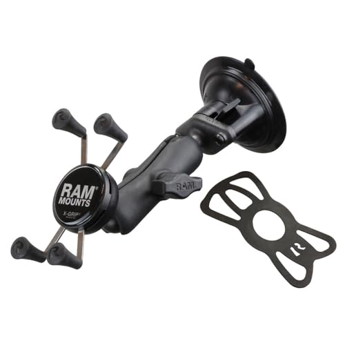 Universal Suction Cup Phone Mount with X-Grip Holder