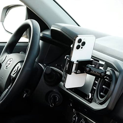 Universal Aluminum Car Phone Mount with 360° Swivel