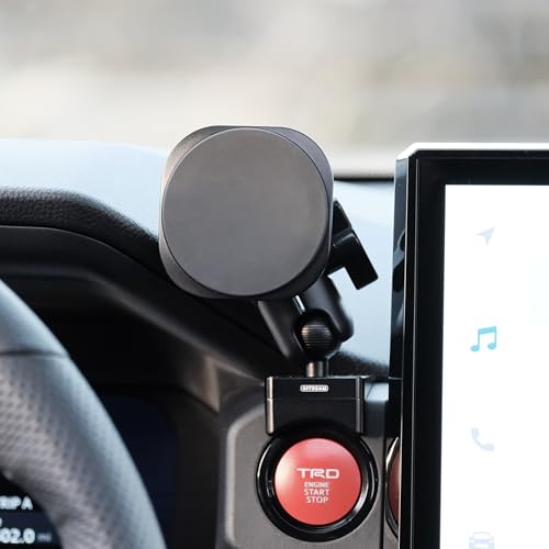 MagSafe Aluminum Dashboard Phone Mount with 360° Adjustability