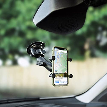 Universal Suction Cup Phone Mount with X-Grip Holder