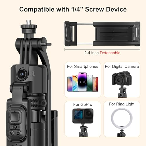 Auto Face Tracking Selfie Stick Phone Tripod