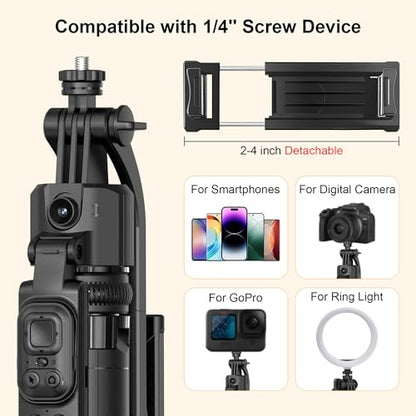 Auto Face Tracking Selfie Stick Phone Tripod