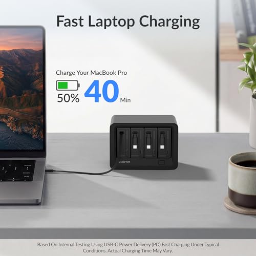 12-in-1 Desktop Charging Station with 65W USB-C Ports