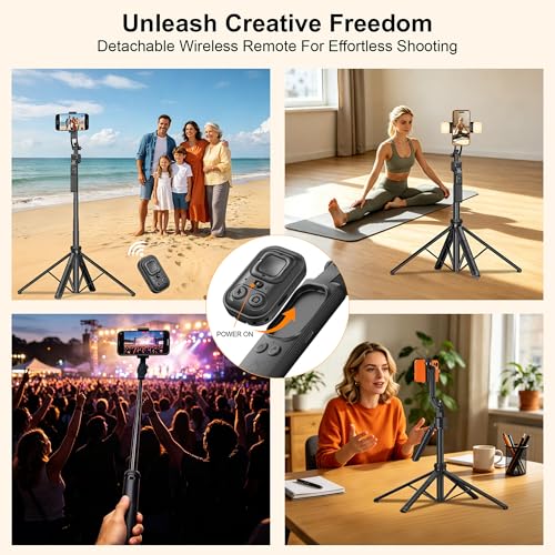 Auto Face Tracking Selfie Stick Phone Tripod