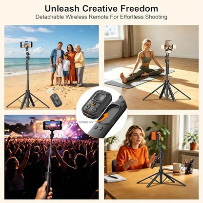 Auto Face Tracking Selfie Stick Phone Tripod