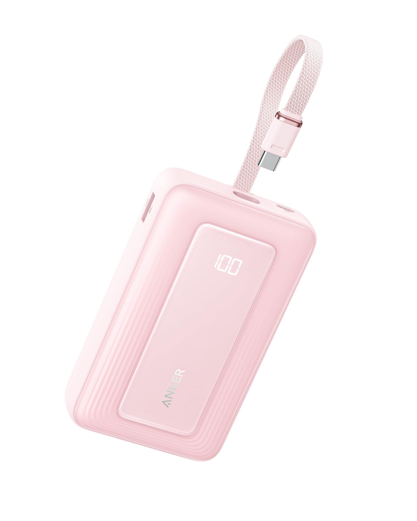 20,000mAh Fast Charging Power Bank with Built-In USB-C Cable