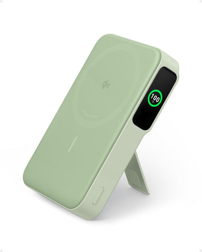 10,000mAh Magnetic Wireless Power Bank with Stand