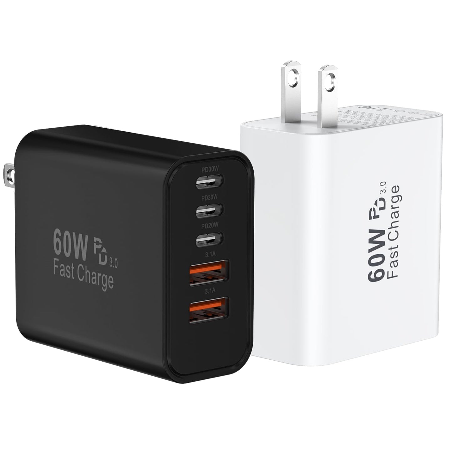 USB C Fast Wall Charger Block 60w