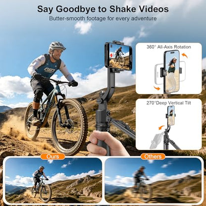 Auto Face Tracking Selfie Stick Phone Tripod