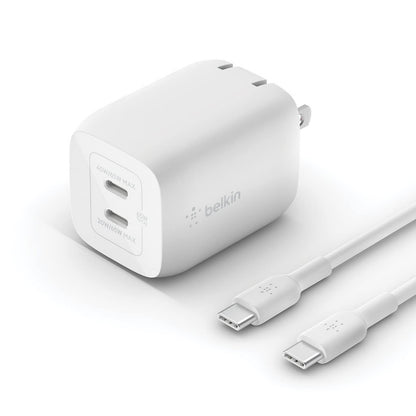 Dual USB-C Fast Charging Wall Charger