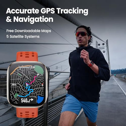 Smartwatch with Fitness Tracking and Health Monitoring