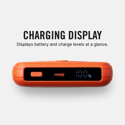 10,000mAh Magnetic Wireless Power Bank with Cables