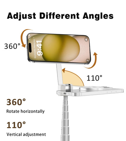 Magnetic Selfie Stick Tripod with Remote Control