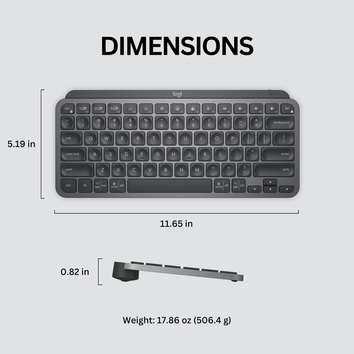 Wireless Keyboard and Mouse Combo Set