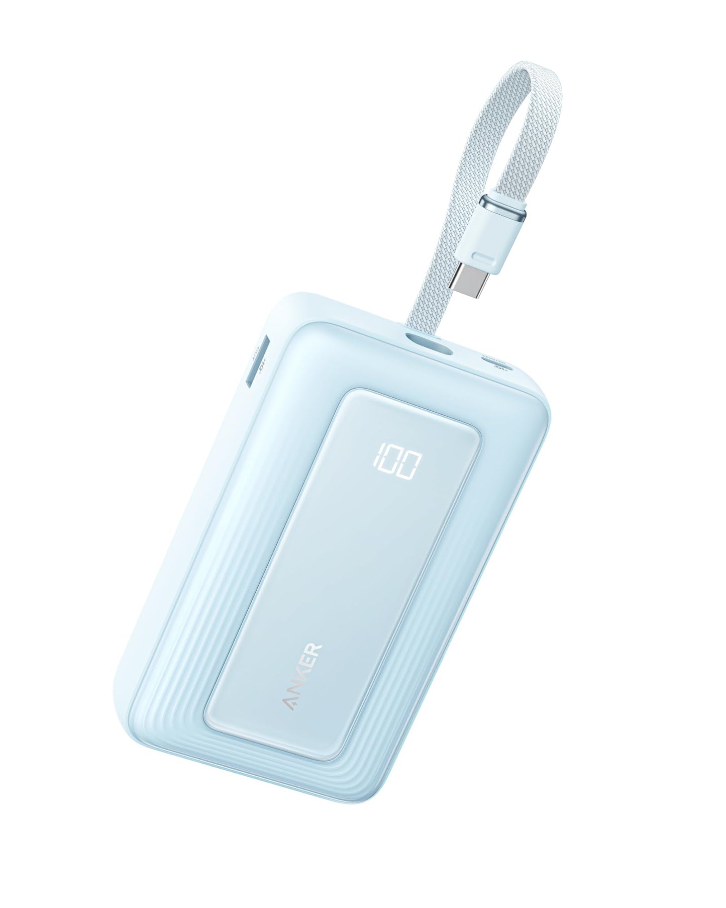 20,000mAh Fast Charging Power Bank with Built-In USB-C Cable