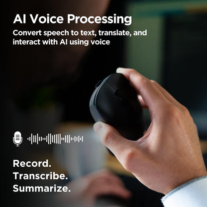 AI Wireless Mouse with Voice Recording Features