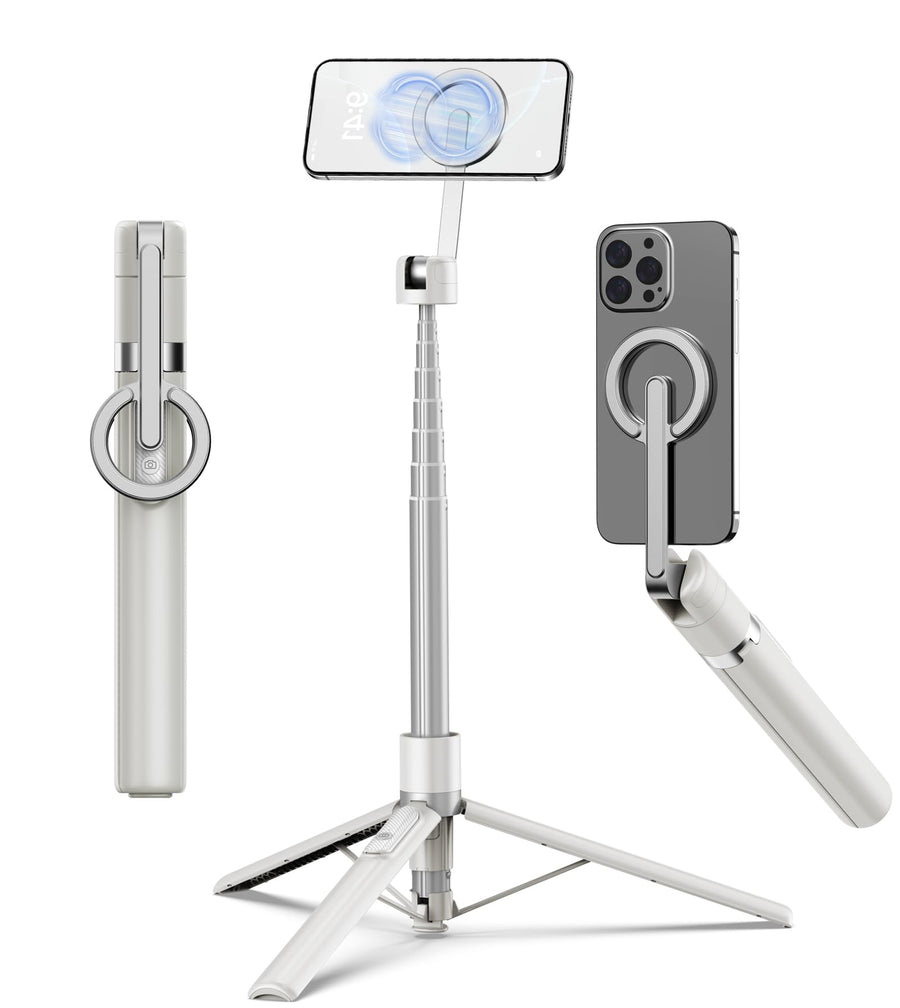 Magnetic Selfie Stick Tripod with Remote Control