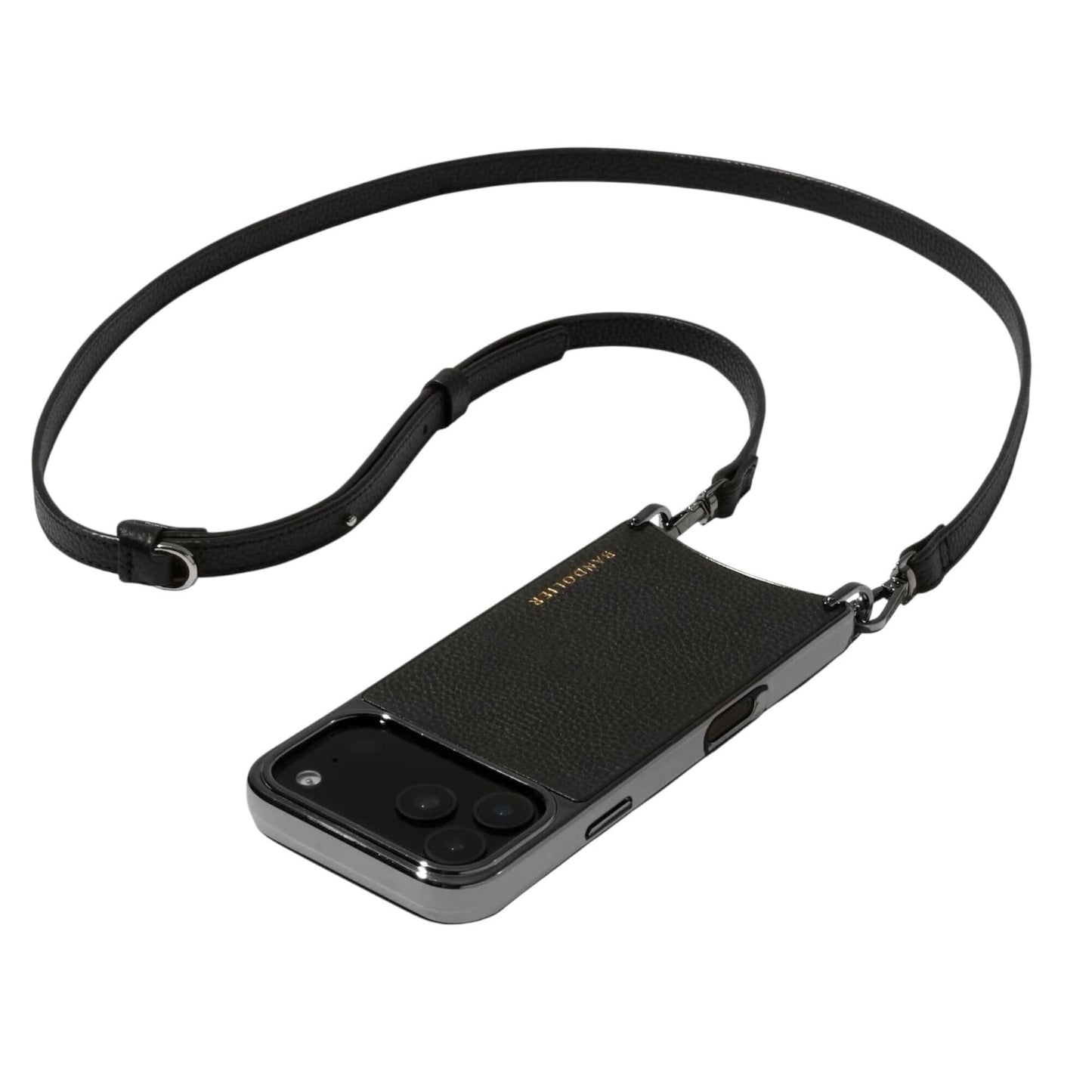Leather Crossbody Wallet Phone Case with Strap