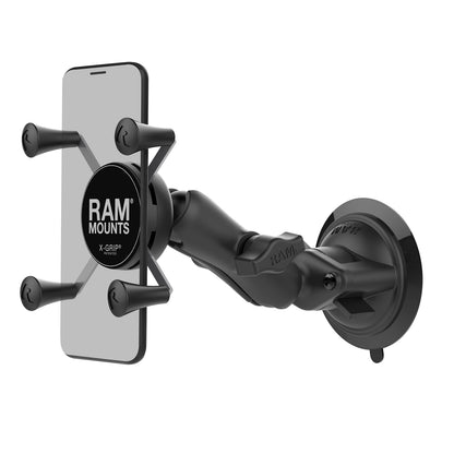 Universal Suction Cup Phone Mount with X-Grip Holder