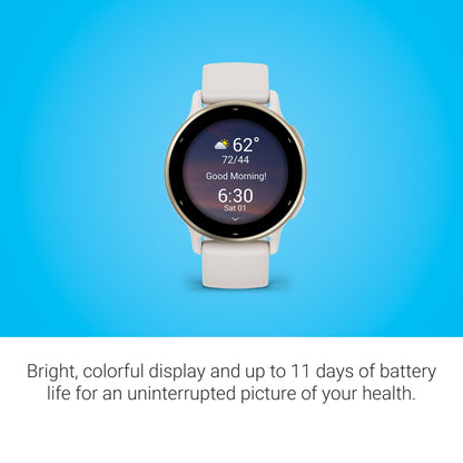 GPS Smartwatch with AMOLED Display and Fitness Tracking