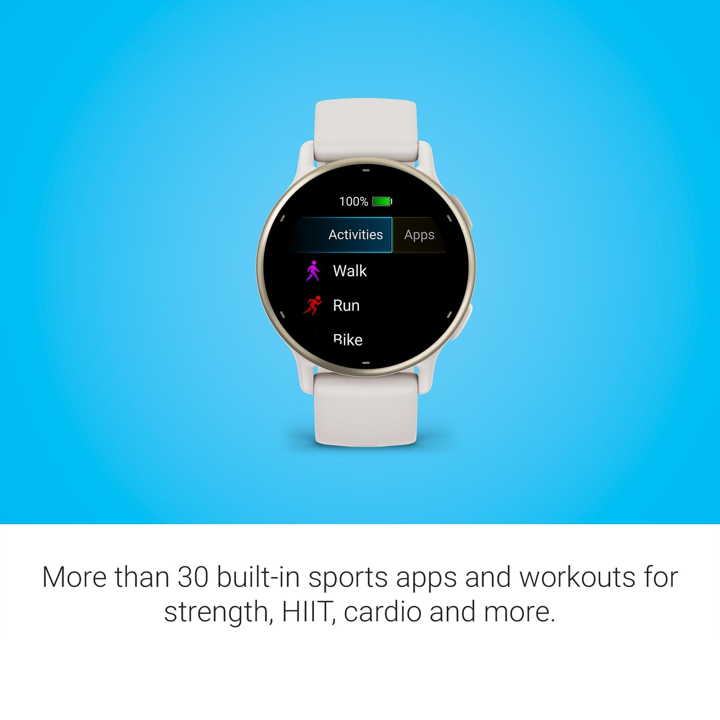 GPS Smartwatch with AMOLED Display and Fitness Tracking