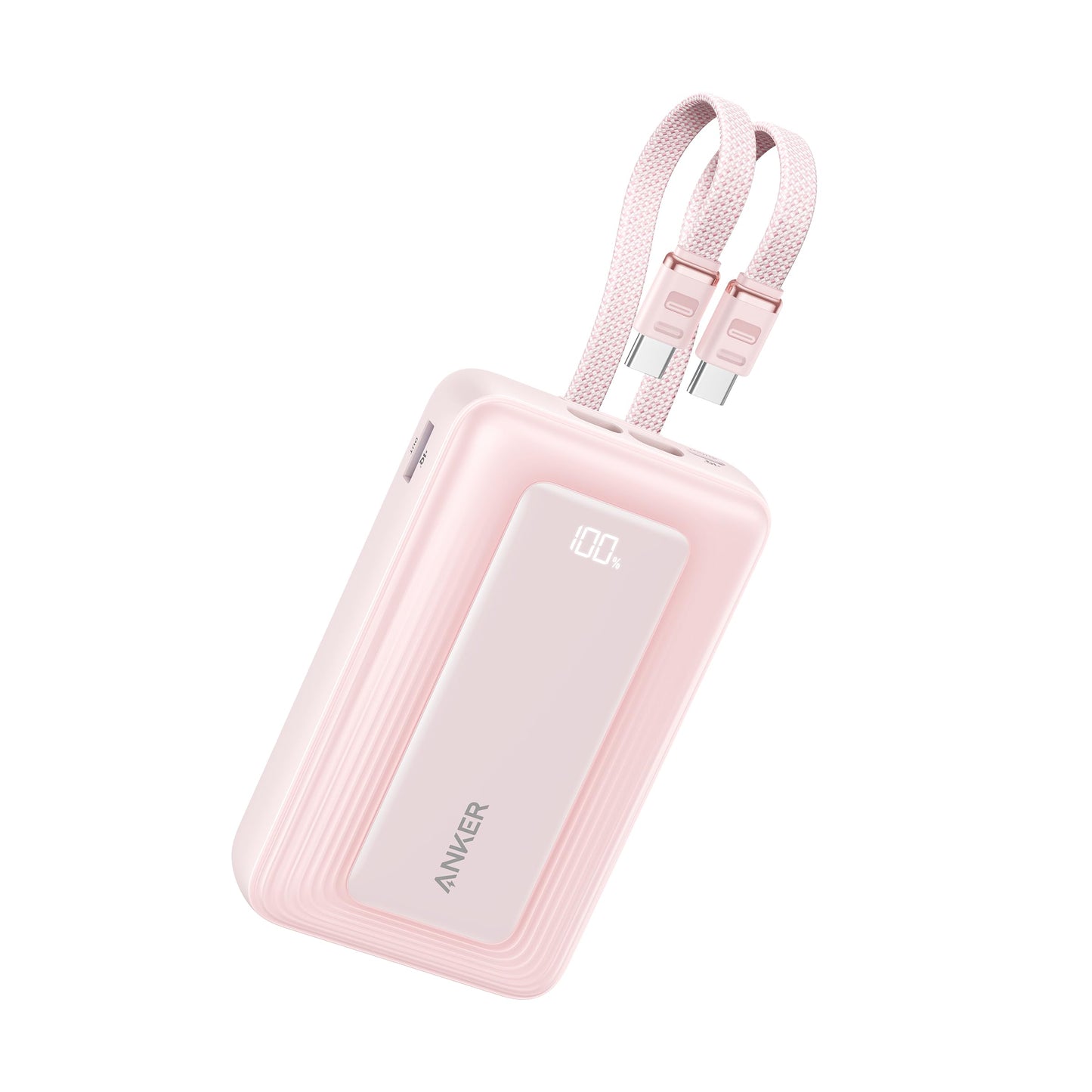 20,000mAh Fast Charging Power Bank with Built-In USB-C Cable