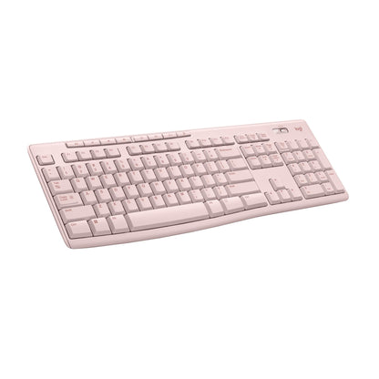 Wireless Keyboard and Mouse Combo with Shortcut Keys