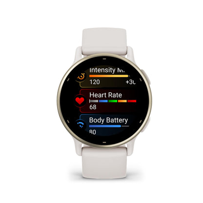 GPS Smartwatch with AMOLED Display and Fitness Tracking