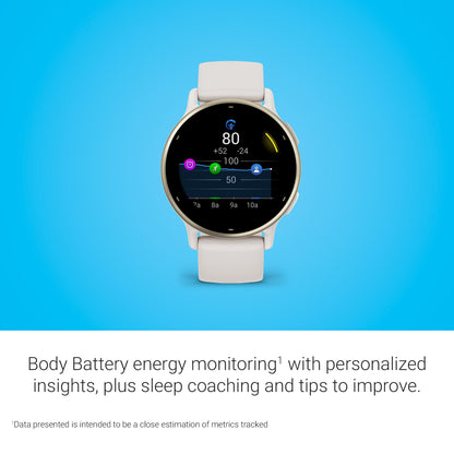 GPS Smartwatch with AMOLED Display and Fitness Tracking