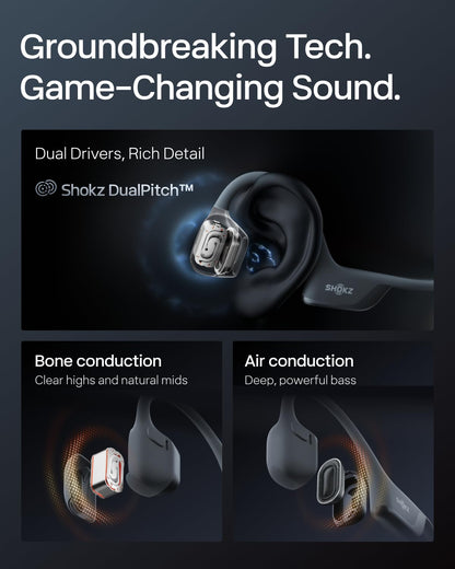 Open-Ear Wireless Headphones with Premium Sound