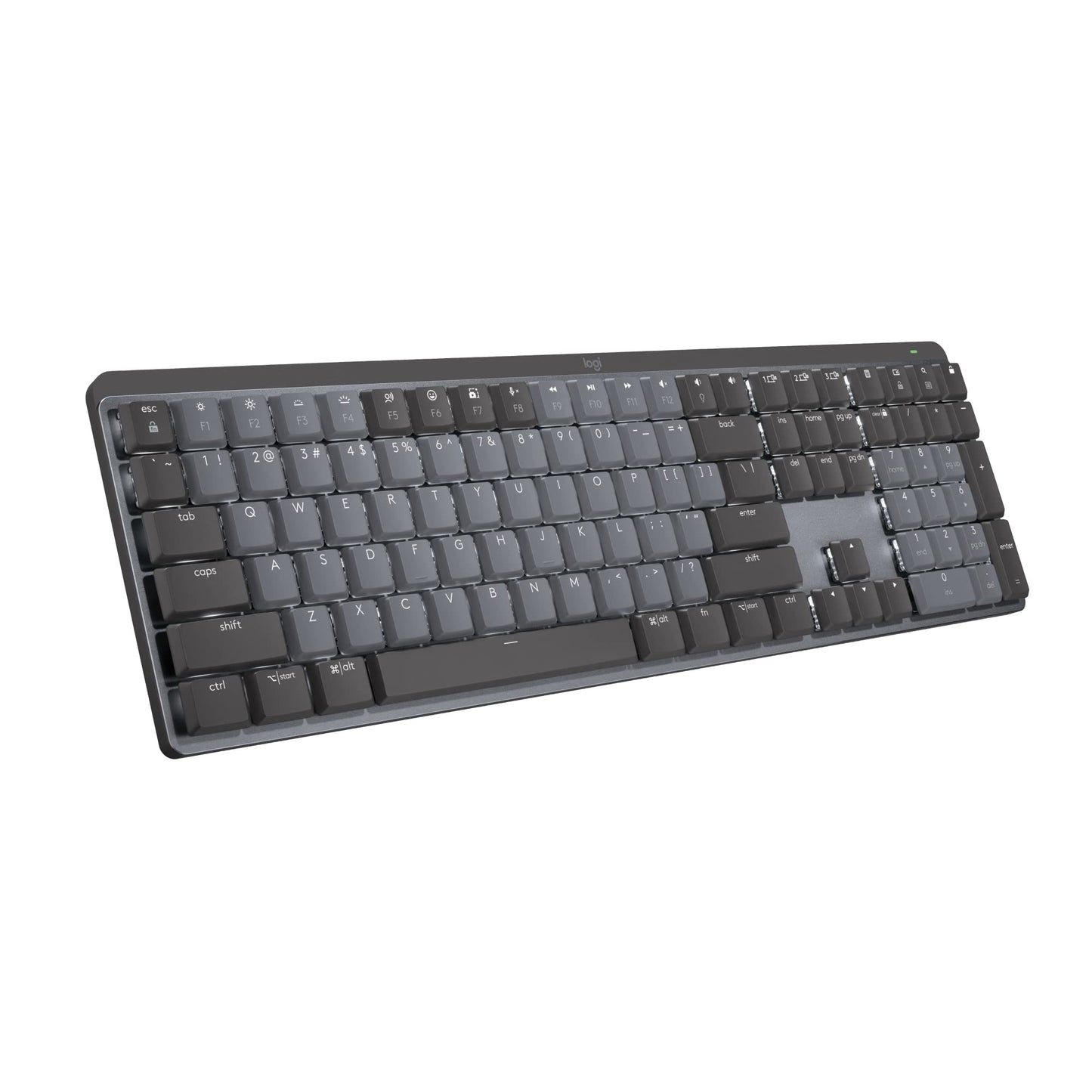 Wireless Mechanical Keyboard with Low Profile Keys