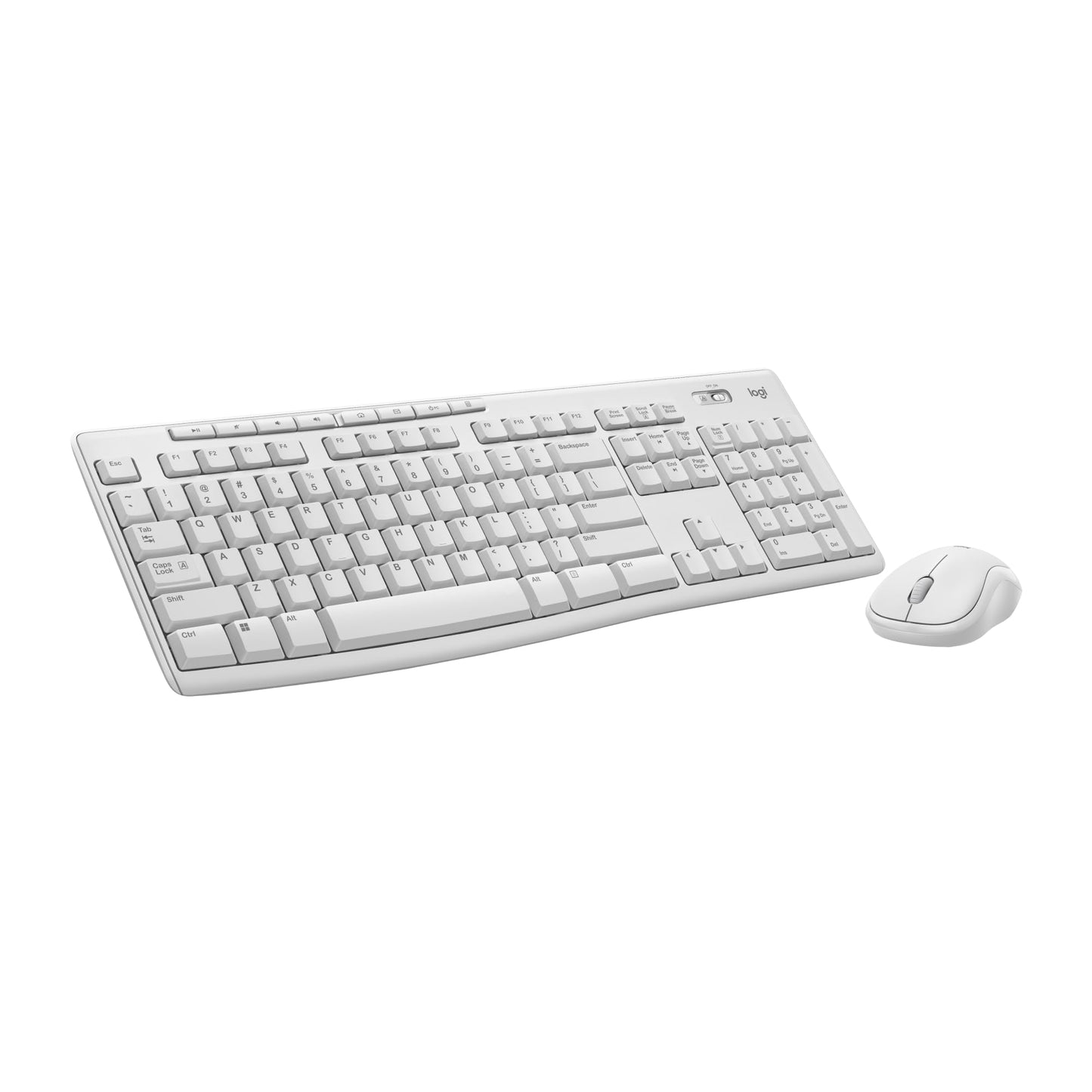 Wireless Keyboard and Mouse Combo with Shortcut Keys