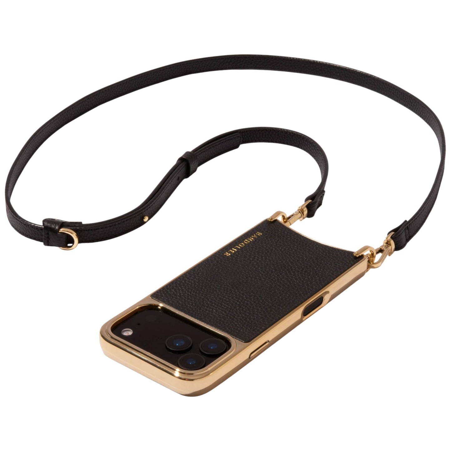 Leather Crossbody Wallet Phone Case with Strap