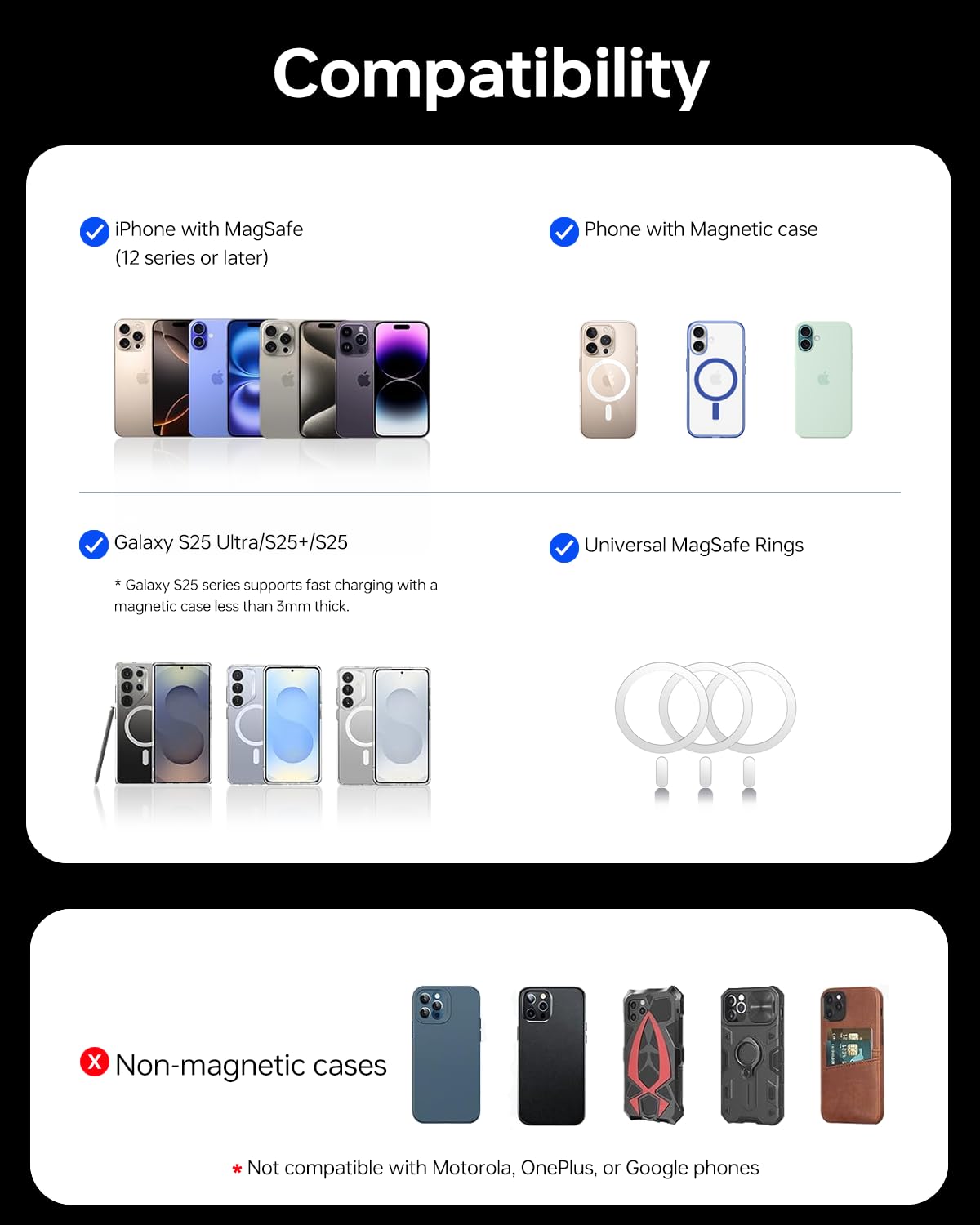 10,000mAh Magnetic Wireless Power Bank