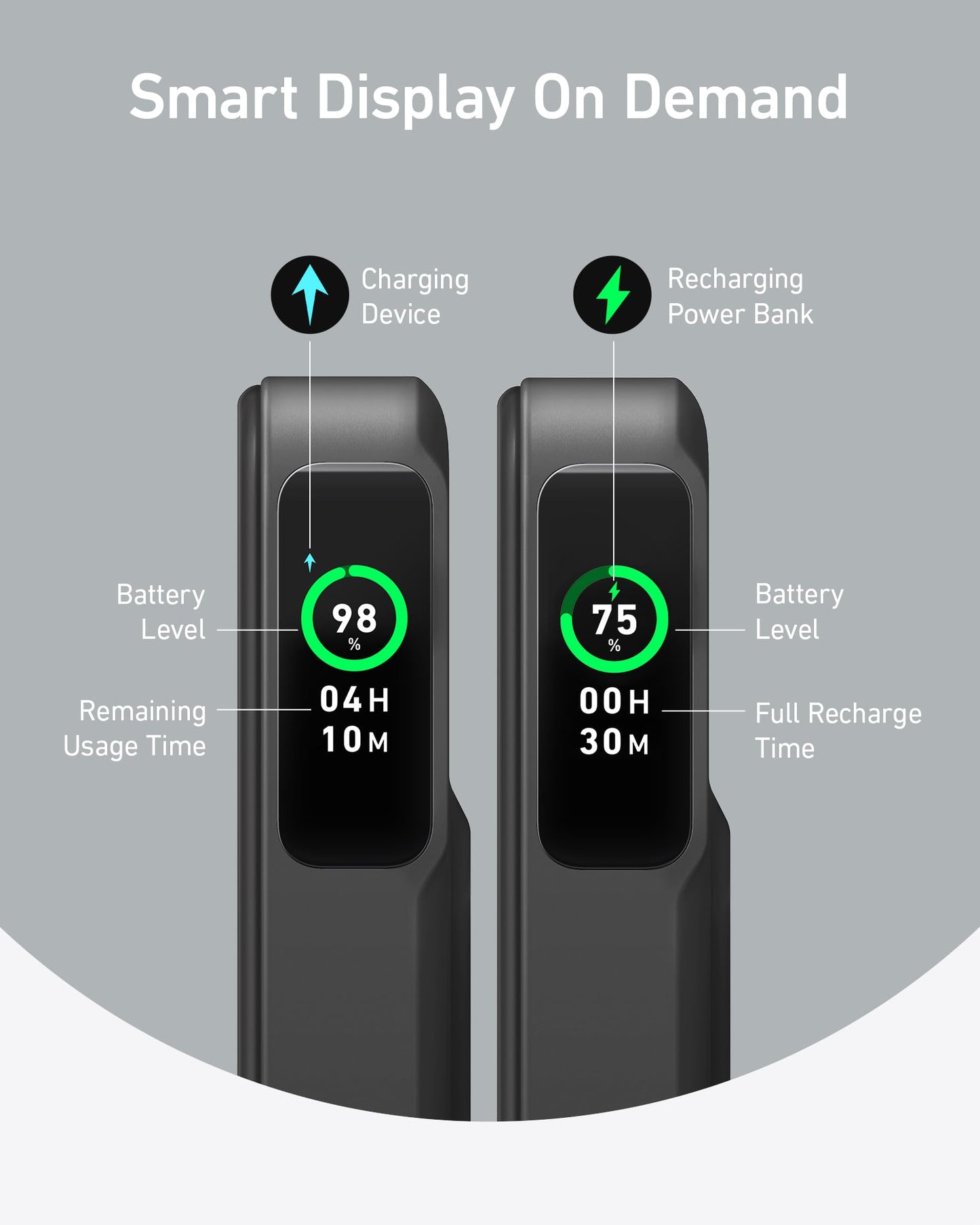 10,000mAh Magnetic Wireless Power Bank with Stand