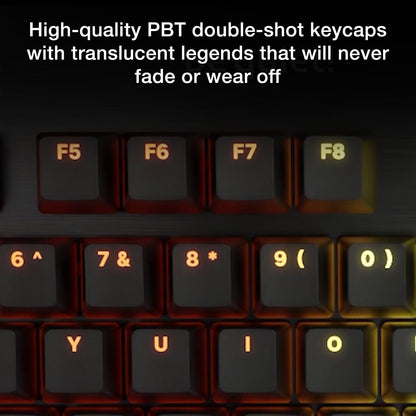 Silent Mechanical Keyboard with RGB Backlight