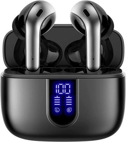 Wireless Earbuds with 60-Hour Playtime and Charging Case