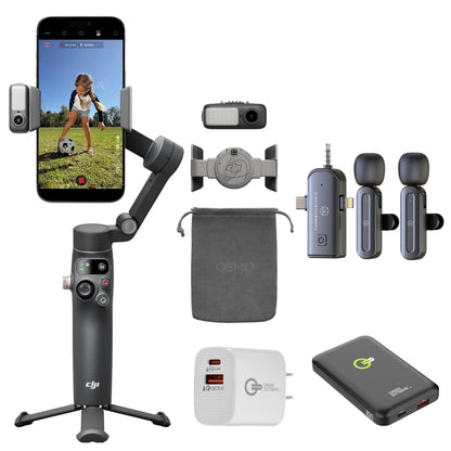 3-Axis Phone Gimbal Stabilizer with Tracking