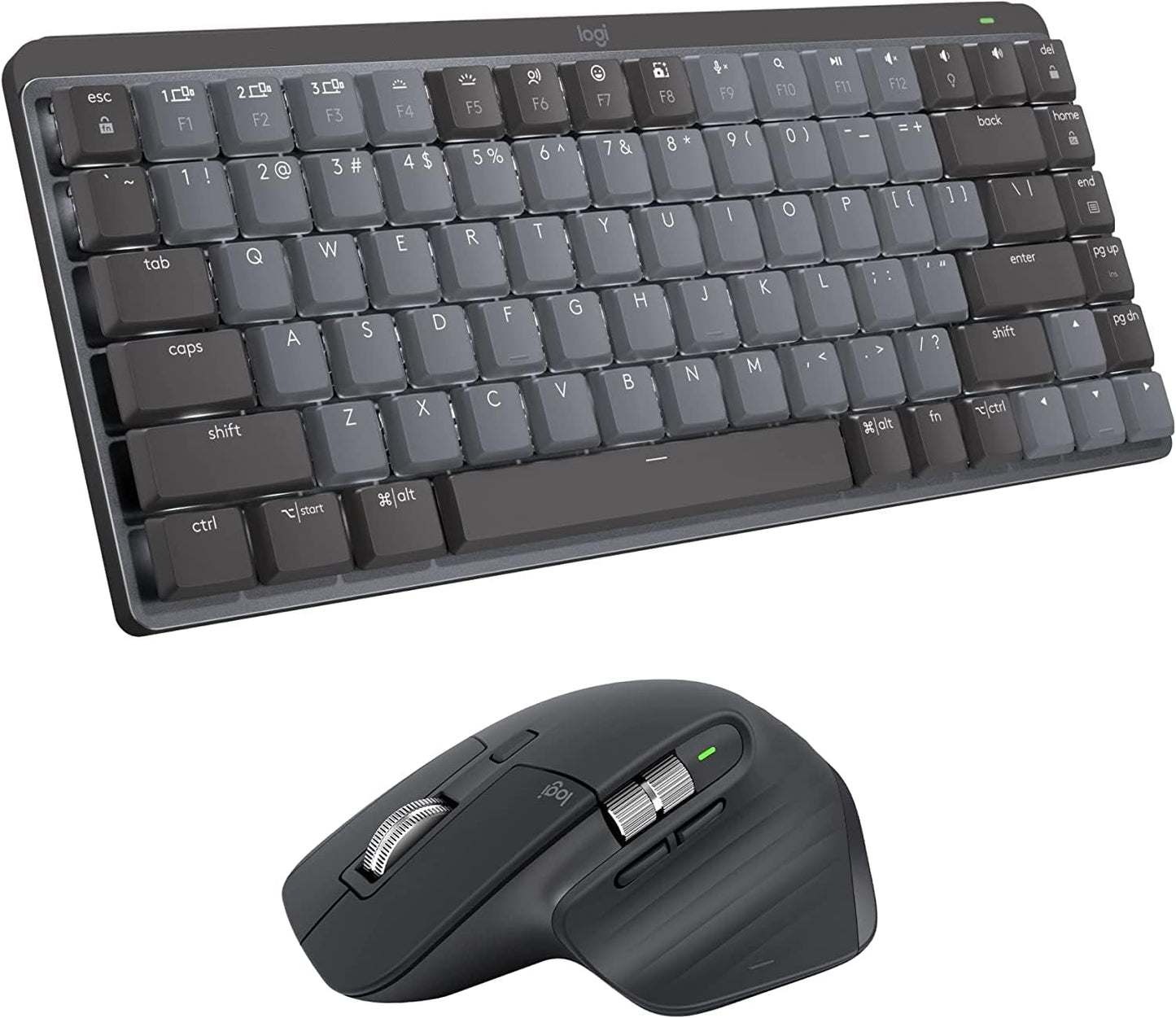 Wireless Mechanical Keyboard with Low Profile Keys