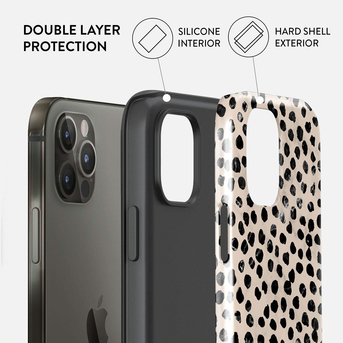 BURGA Unisex Phone Case for iPhone ProMax