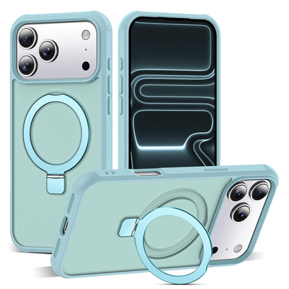 Translucent Magnetic Ring Stand Phone Case with Grip
