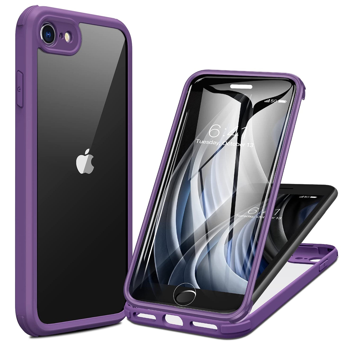 Miracase Full Body for iPhone All Series Glass Case