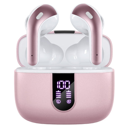 Wireless Earbuds with 60-Hour Playtime and Charging Case