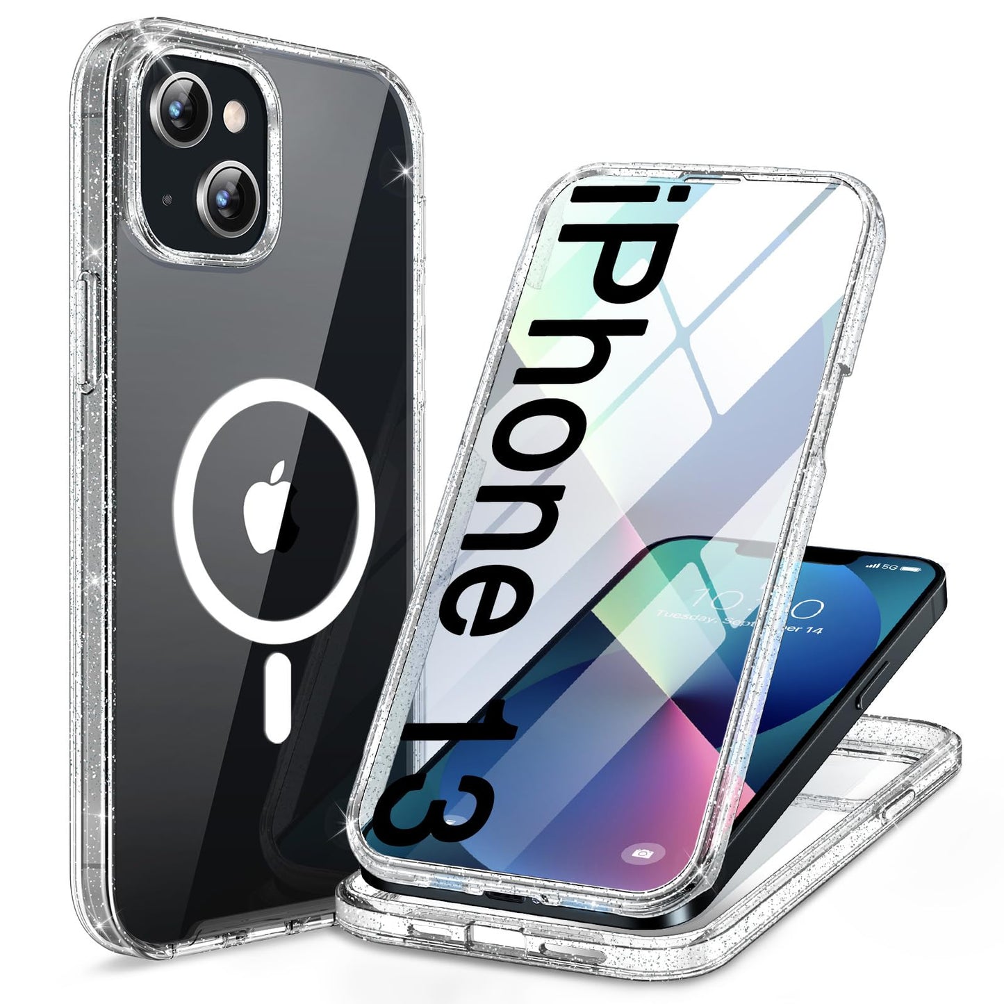 Miracase Full Body for iPhone All Series Glass Case